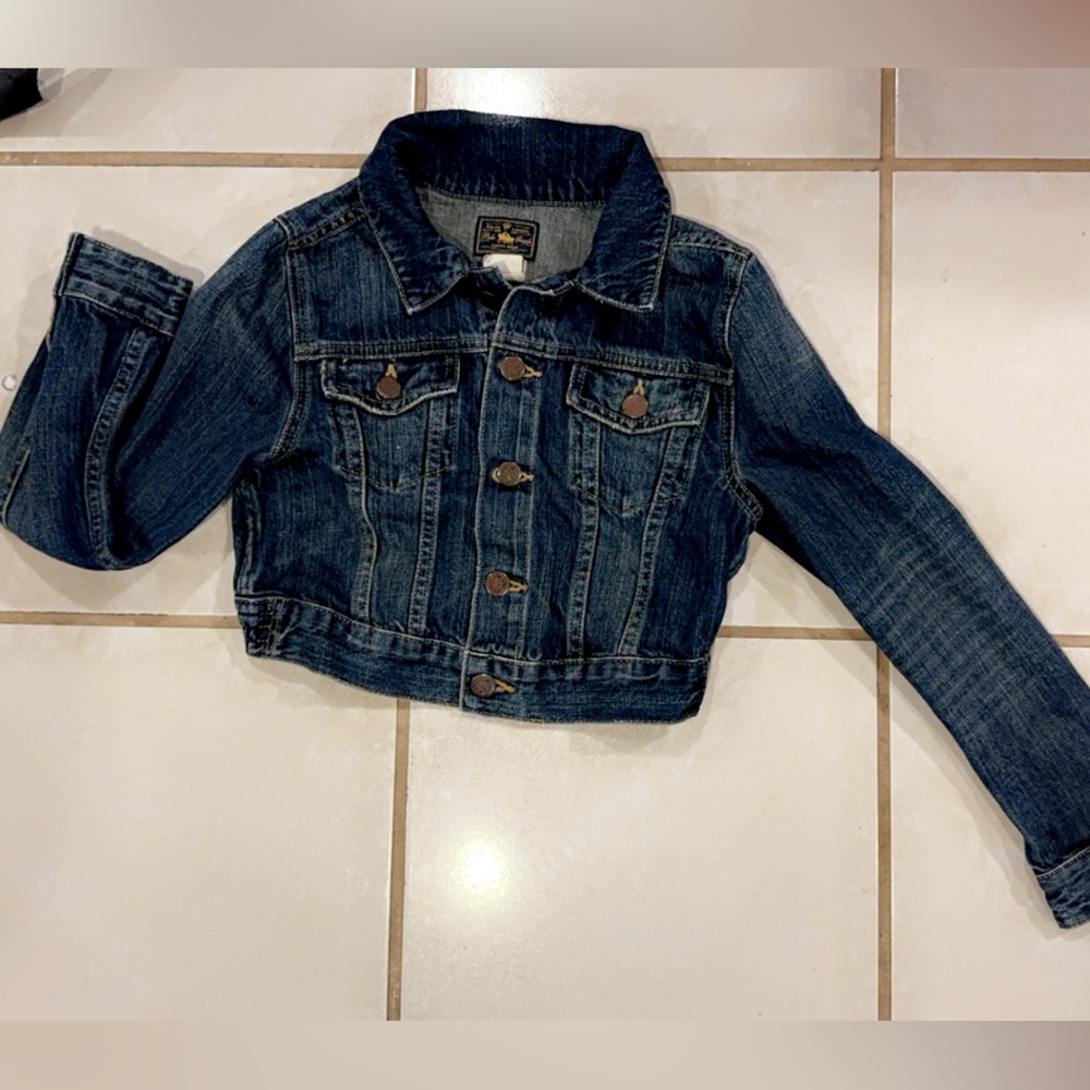 Girls size 8 Ralph Lauren polo Jean jacket